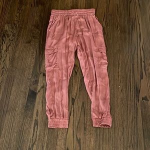 Young fabulous & broke silk trousers